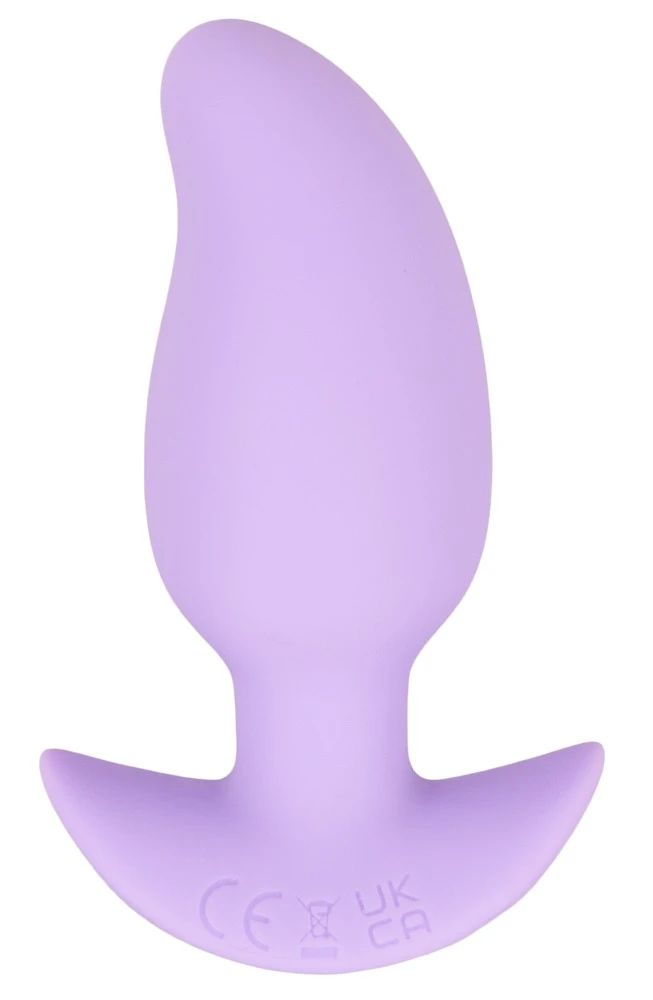 Cuties Vibrating Plug Purple, Vibrating Mini Butt Plug Purple von Cuties – kompakter Analplug mit 7 intensiven Vibrationsmodi, biegsamer P-Punkt-Spitze und glatter Silikonoberfläche für freche, aufregende Analspiele voller prickelnder Lust