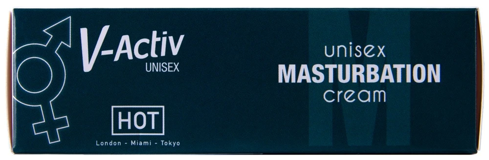 V-Activ Masturbationcreme CBD50, Steigere Dein Lustempfinden beim Masturbieren mit der pflegenden V-Activ Unisex Cream von HOT - stimulierend durch hochwertiges CBD