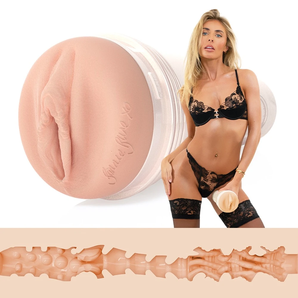 Bonnie Blue 1K, Masturbator Bonnie Blue Fleshlight Vagina-Optik mit Autogramm, intensiver Struktur, diskretes Taschenlampen-Design für starke Stimulation