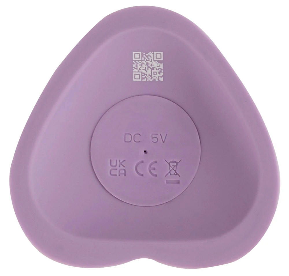 Heart Guy Purple Vibrator, Vibrator Heart Guy Purple: Kräftige Vibrationen, herzförmiger Saugfuß und aufregende Stimulation für intensiven Spaß!