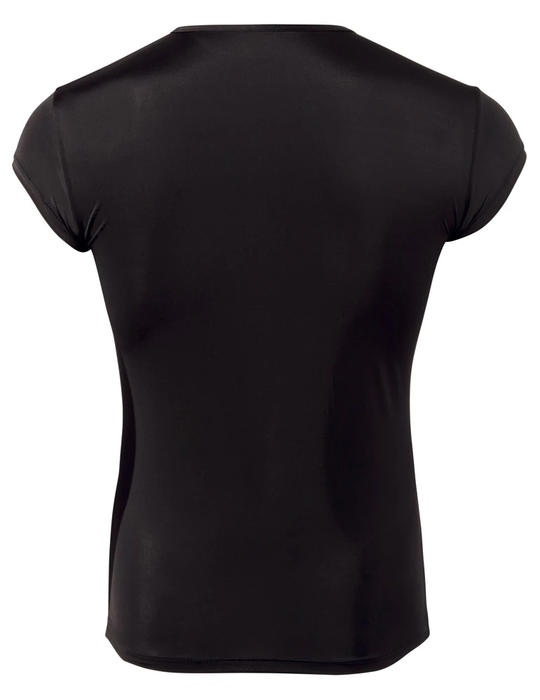 Leicht transparentes Shirt aus elastischer, hauchdünner Mikrofaser - kaum spürbar und herrlich bequem.