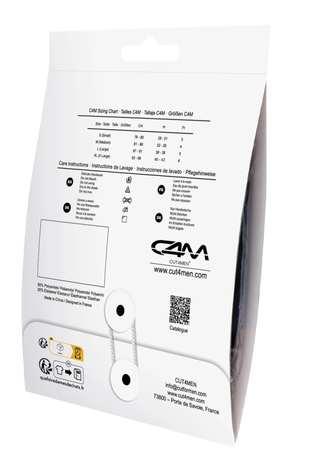 KupferMicro String C4MSPX11, Provokanter Micro String C4MSPX11 mit geformtem Suspensorium, Längsnaht und gummiertem Frontlogo aus Mikrofaser