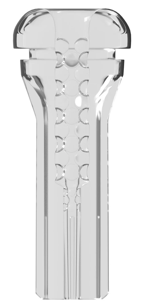 PDXE ViewTube Vac XXL Clear, PDX Elite ViewTube Vac XXL transparenter Masturbator mit Saugkraft-Pumpe, Vakuumkontrolle und hautähnlicher Transparent-Sleeve