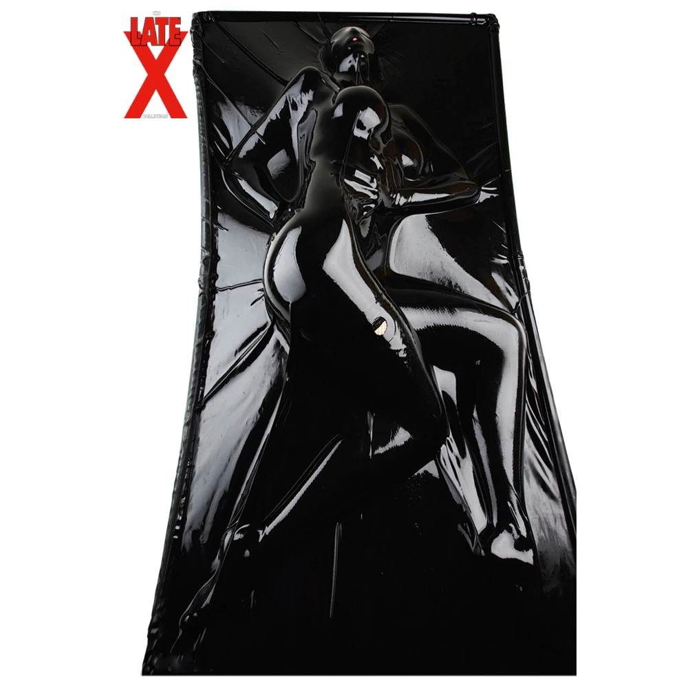 Latex Vakuumbett schwarz