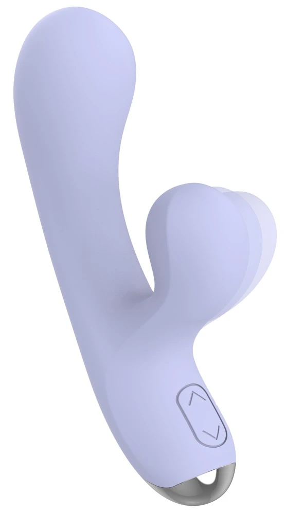 beau coeur Rivano Curved Rabbi, Rabbitvibrator RIVANO mit 2 Motoren 20 Modi G-Zone Klitoris steuerbar leise Silikon Design stark & einfach bedienbar