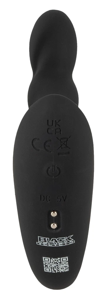 BV Bendable Dual Stimulator, Black Velvets Bendable Dual Stimulator Doppelvibrator biegsam mit 2 Motoren Kugelvibrator und Auflegevibrator für innere und äußere Stimulation vaginal oder anal