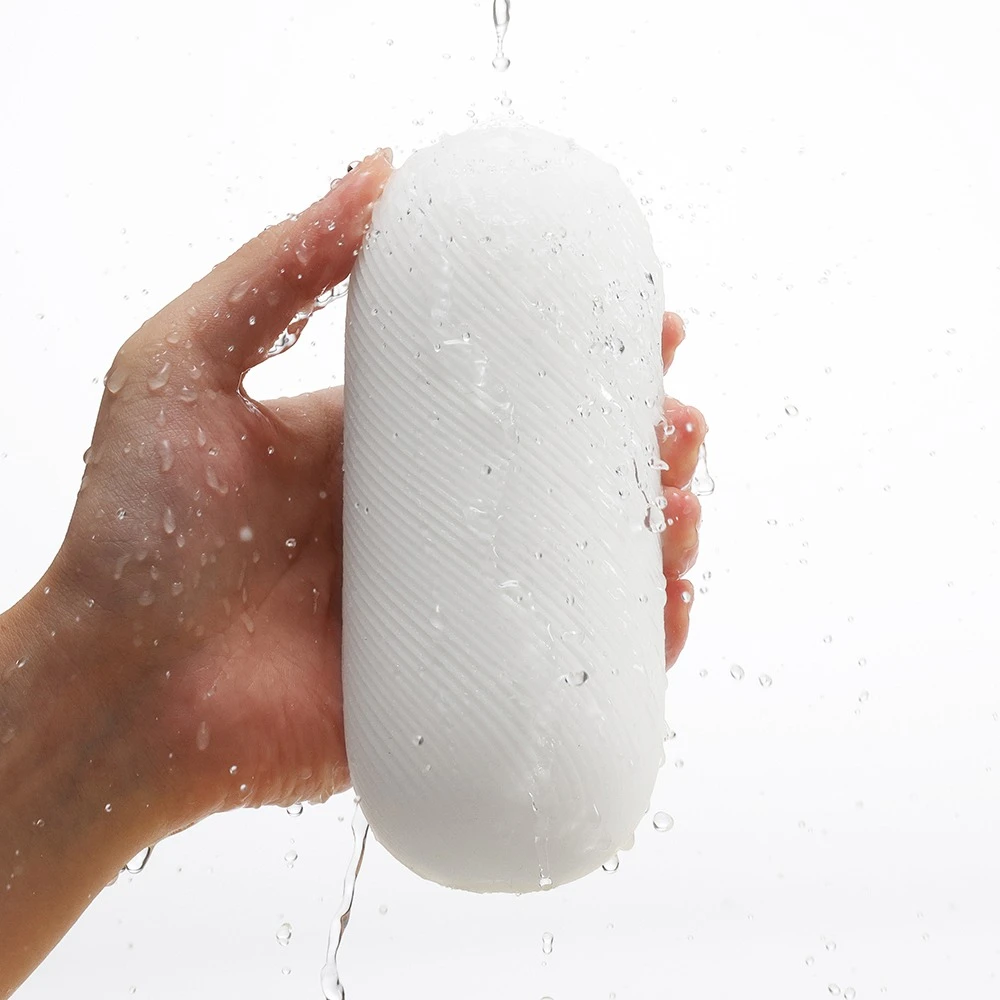 Tenga 3Dx Zen, TENGA 3Dx ZEN Masturbator wiederverwendbar Softmaterial 3D Reliefstruktur Handmasturbator Männer mit Gleitgel Trockenständer