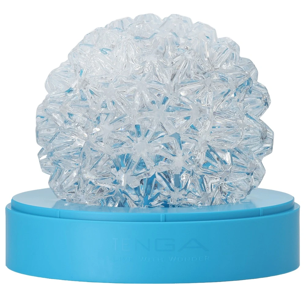 Tenga GEO CORAL, TENGA GEO CORAL Masturbator transparent mit intensiven Korallen-Strukturen für aufregendes Solo-Spiel