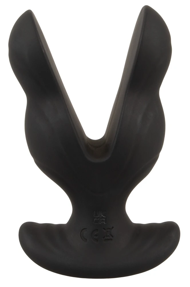 ANOS Power Expander Plug, ANOS RC Power Expander Plug: 2-armiger Analvibrator mit E-Stim, Vibration & praktischer Fernbedienung für intensive Stimulation!