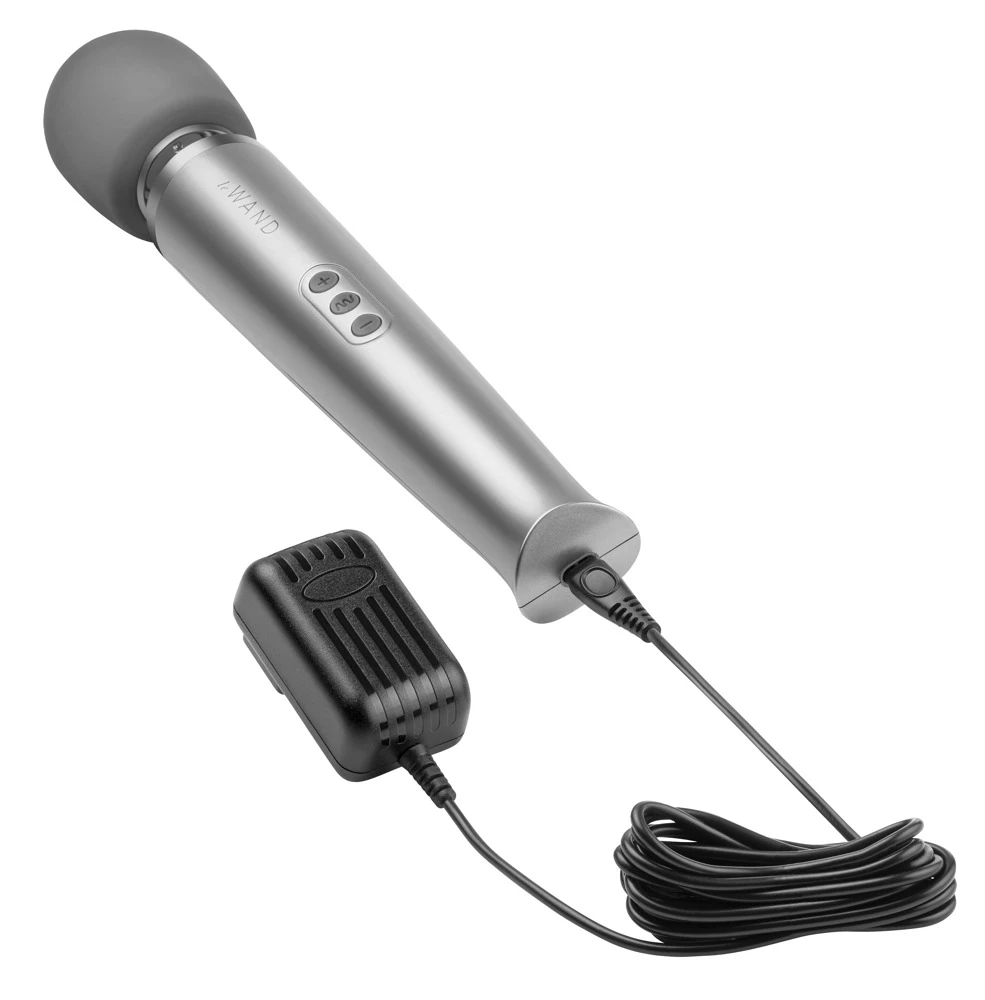 Le Wand Massagestab inkl. Strukturaufsatz 20 Vibrationsmodi in 10 Intensitäten