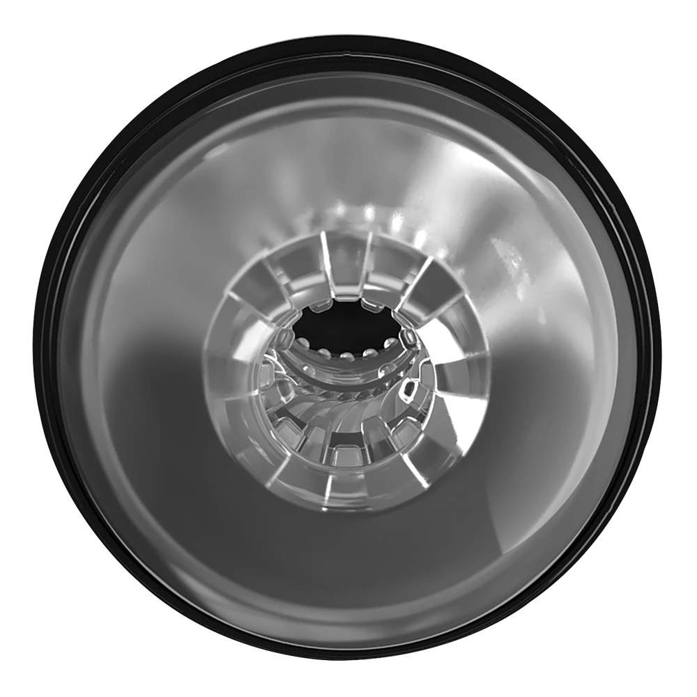 PDX Elite ViewTube MAX Black, MAXimaler Blowjob-Spaß: Automatischer Masturbator mit Licht, Vibration, und individuell einstellbarer Saugkraft!