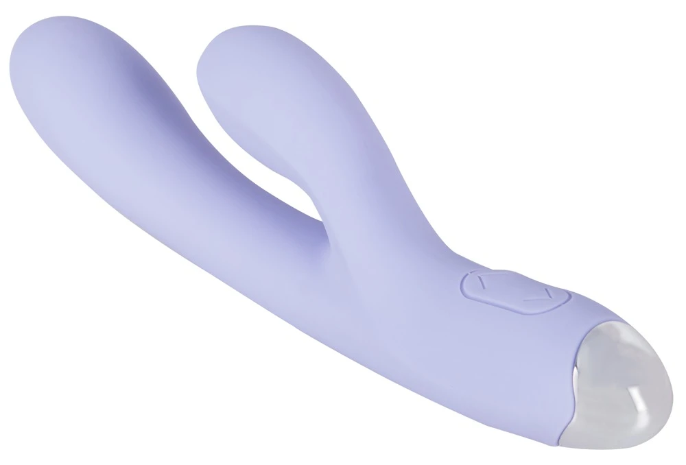 beau coeur Rivano Curved Rabbi, Rabbitvibrator RIVANO mit 2 Motoren 20 Modi G-Zone Klitoris steuerbar leise Silikon Design stark & einfach bedienbar