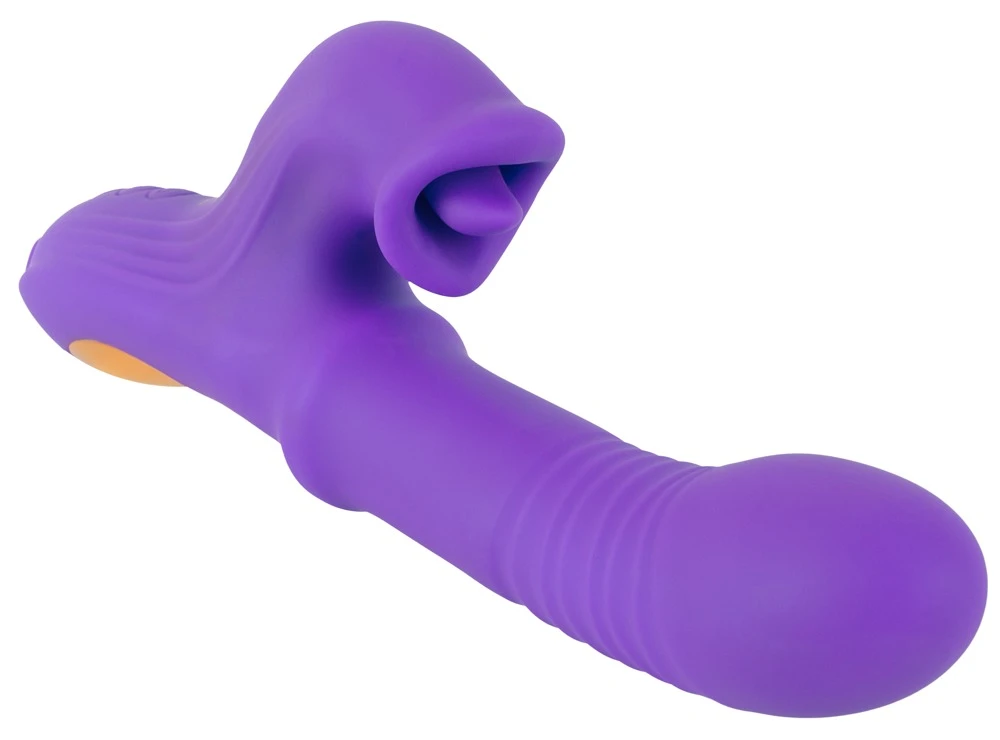 Smile Thrusting,Moving Ring Vi, Rabbitvibrator mit Stoßfunktion, beweglichem Massagering, pulsierendem Klitoris-Stimulator & 10 Vibrationsmodi von Sweet Smile