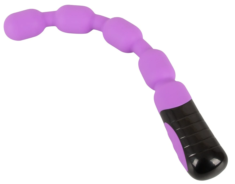 High Performance Beads, Kraftvolle Doppel-Vibration trifft gezielte G- und P-Punkt-Stimulation – mit ergonomischem Hebel für intensive Lustmomente