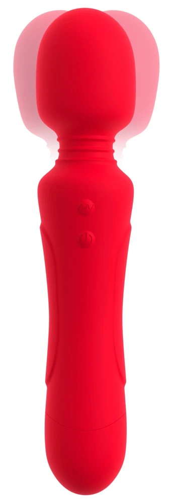 Smile Super Powerful Vibrating, Super Powerful Vibrating Wand – Sexy Massagestab mit extra starken Vibrationen, flexiblem Massagekopf & 10 leisen Vibrationsmodi – Sweet Smile