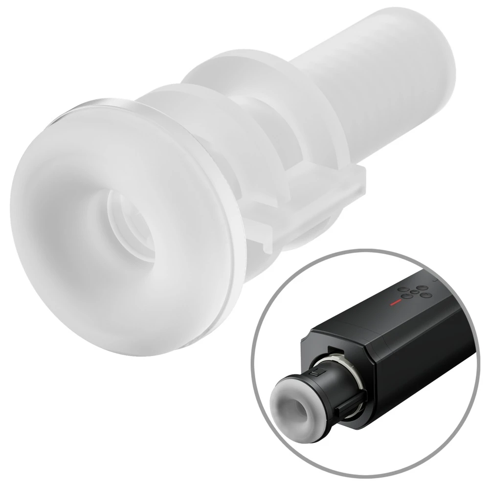 Neutral-Shaped Sleeve f.Solace, Lovense Solace Pro Sleeve mit reizvoller Struktur für intensive Solo-Momente aus softem TPE-Material
