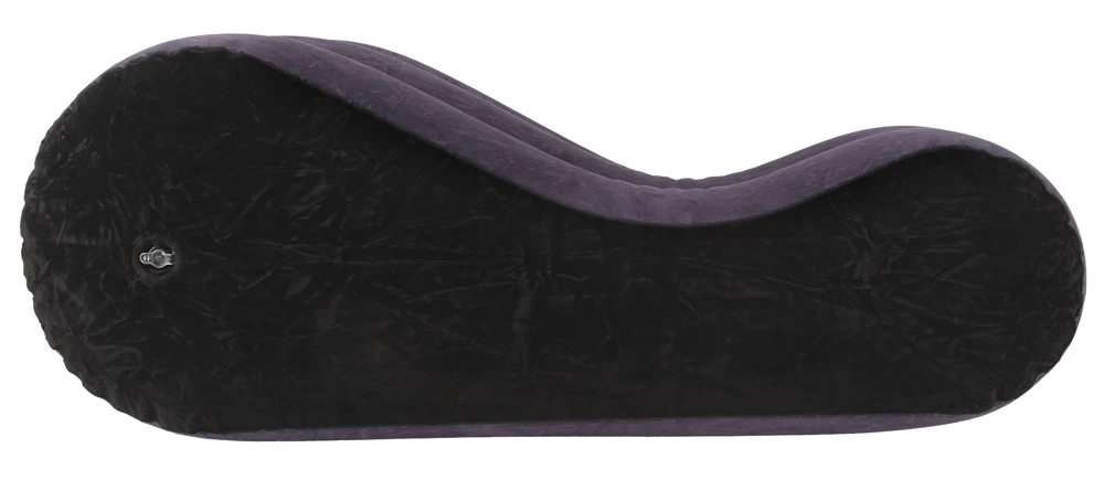 Aufblasbares Liebeskissen Velvety Love Pillow – sexy erotisches Komfortkissen mit ergonomischer Keilform, samtig weicher Oberfläche, hoher Belastbarkeit bis 150 kg für intensiven, bequemen Super-Sex