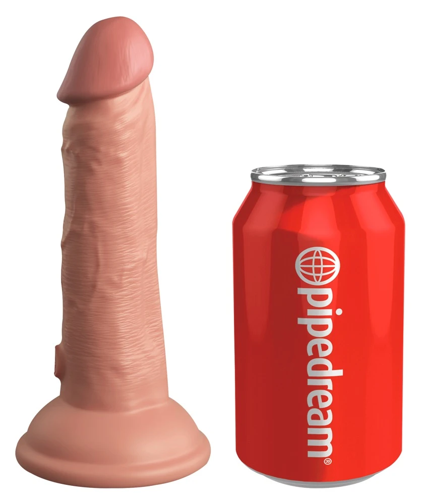 KCE 6 Zoll DD Vibrating Cock DD Vibrator in lebensechter Penisoptik