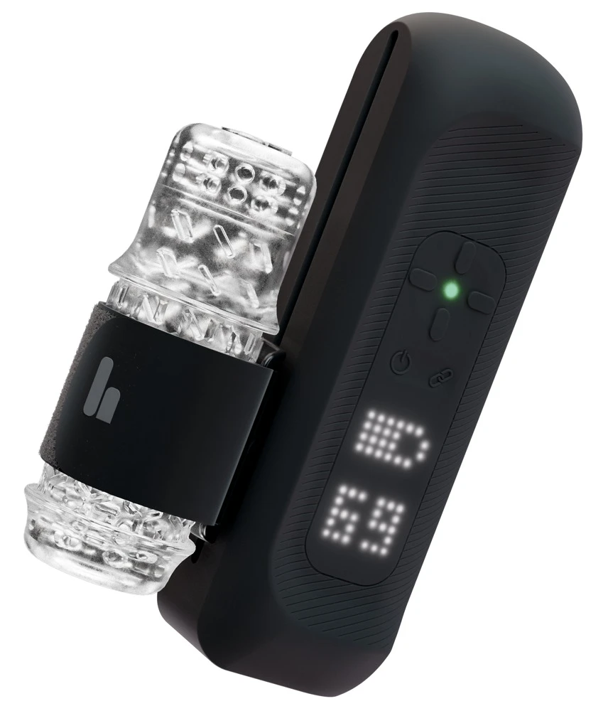 The Handy 2, Kabelloser Handjob-Masturbator mit Noppen-Sleeve, leisem Power-Motor & smarter Online-Steuerung