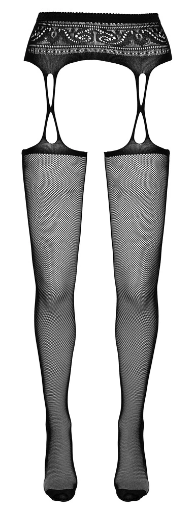 Cottelli Verführerische Straps-Strumpfhose: Sinnliche Offenheit und Eleganz