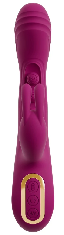 Javida 2F Vibrator Squirting, Javida 2 Function Vibrator mit 3-facher Knocking-Funktion und 7 Vibrationsmodi für intensive G-Zonen- und Klitoris-Stimulation, fördert Squirting-Erleben