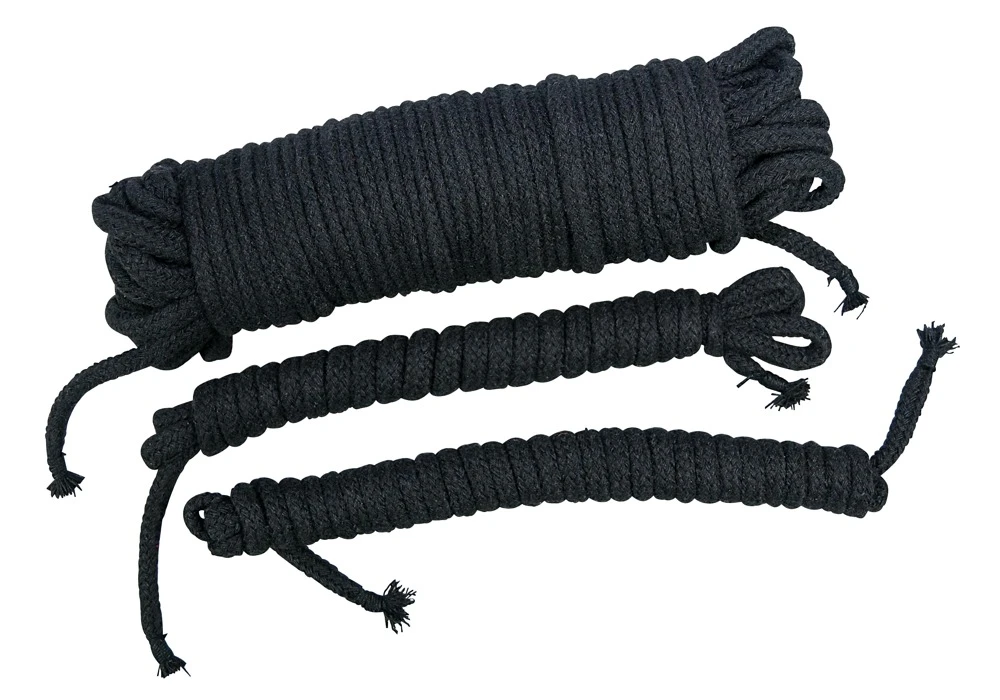 Bad Kitty Bondage Seile schwarz