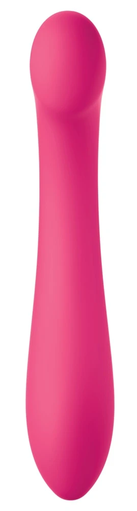 JJ Tilla Silicone Dildo, Handlicher G-Punkt-Dildo für individuelle Lust: Biegsam, seidig, mit 10 Vibrationsmodi und Wärmefunktion für höchsten Komfort!