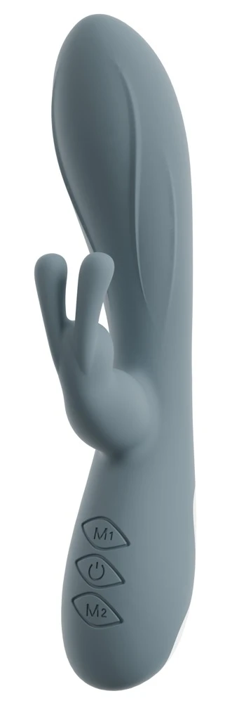 beau coeur Velina Rabbit Vibra, VELINA Rabbit Vibrator mit 2 Power-Motoren und 10 Modi – flexible Stimulation für Vagina und Klitoris zugleich