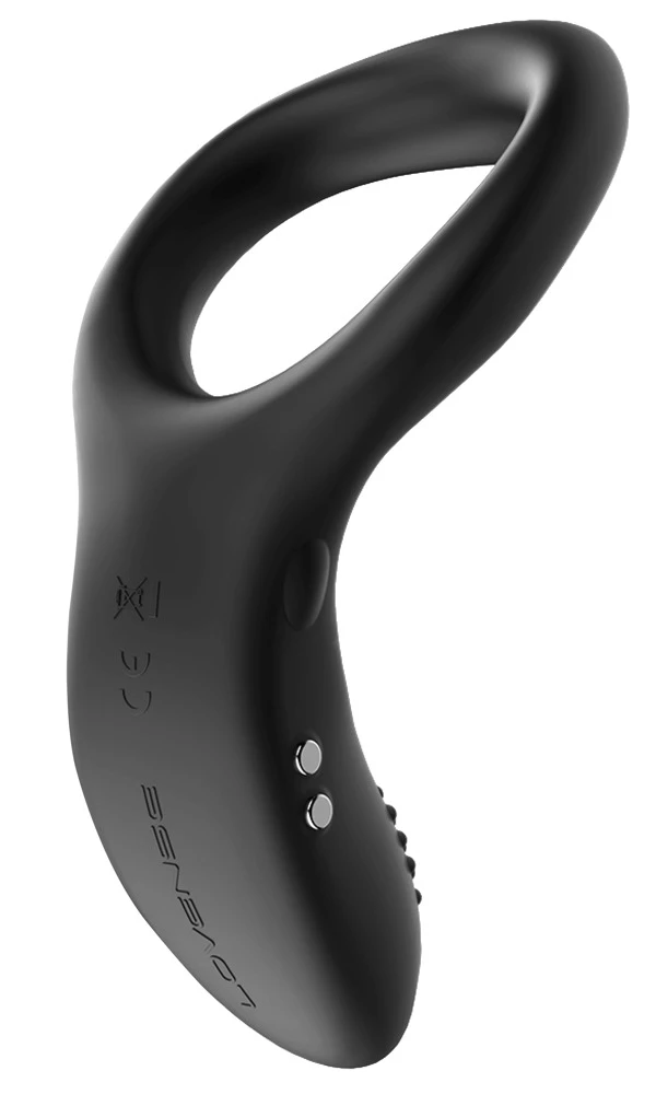 Diamo, Lovense Diamo Vibro-Penisring mit tiefen Vibrationen für prickelndes Spiel allein & zu zweit