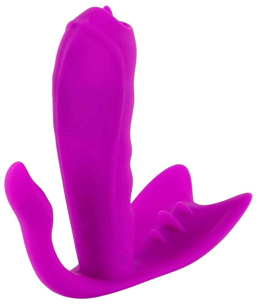 Javida Licking Panty Vibe, Sinnliche Dreifach-Stimulation mit Wärmeeffekt, leiser, diskreter Panty Vibe für intensive Lustmomente überall und jederzeit