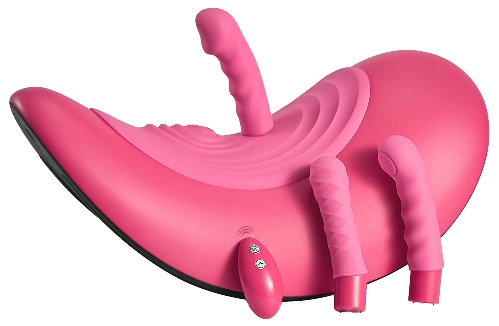 vibepad ride-on, Freihändig zum Höhepunkt – vibrierende Liebeswippe mit pulsierendem Pad und tiefen Penetrationen für ekstatische Ritte