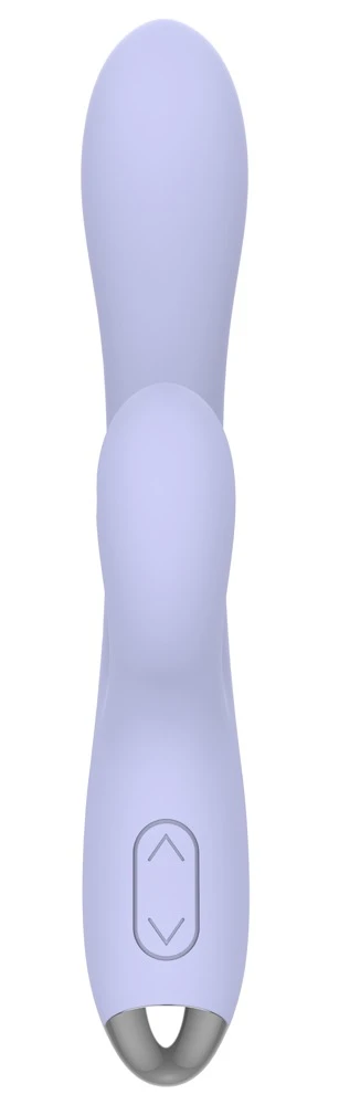 beau coeur Rivano Curved Rabbi, Rabbitvibrator RIVANO mit 2 Motoren 20 Modi G-Zone Klitoris steuerbar leise Silikon Design stark & einfach bedienbar