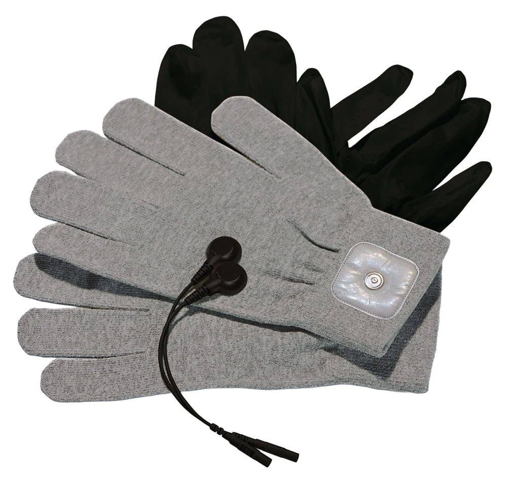 Magic Gloves, Elektrisierende Berührungen: Bi-polare E-Stim-Handschuhe für sinnliche Reizstrommassagen mit Mystim