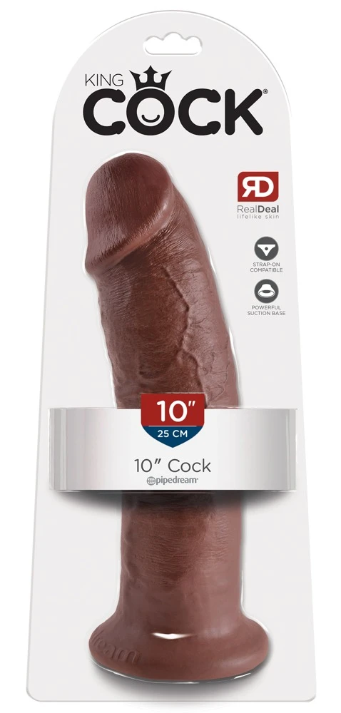 KC 10 Zoll Cock Hyperrealistischer Naturdildo 25cm