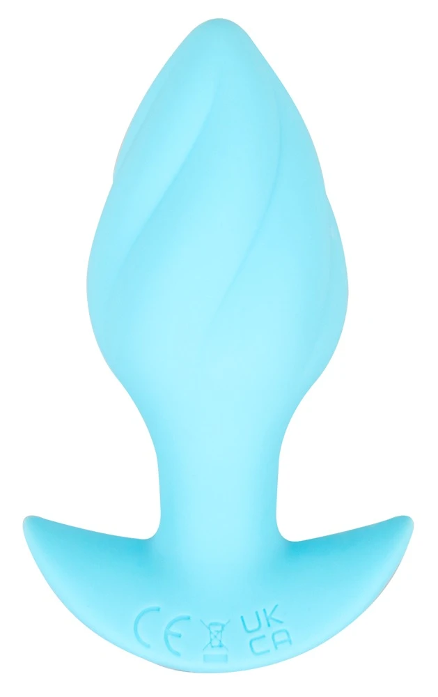 Cuties Vibrating Plug Blue, Vibrating Mini Butt Plug Blue von Cuties – kleiner, kraftvoll vibrierender Analplug mit 7 intensiven Modi für prickelnd-spielerische Lustmomente