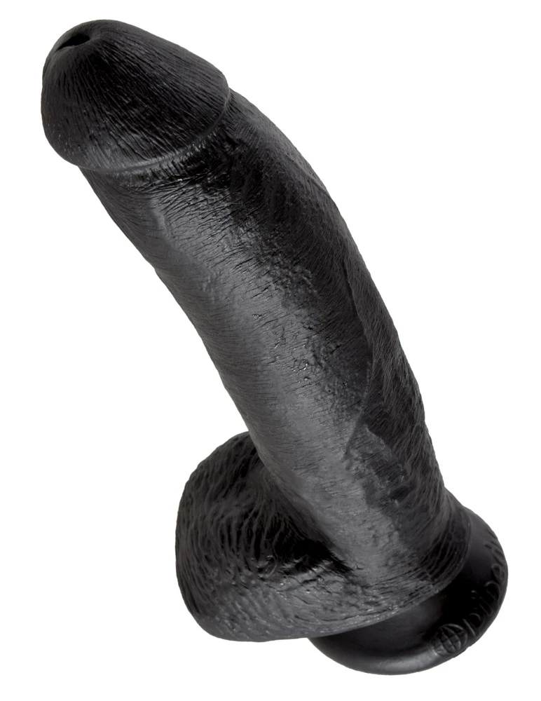 KC 9 Cock with Balls Naturdildo mit griffigen Hoden