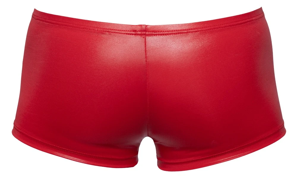 Aufregende Pants im knallroten Glanzlook mit Push-up-Effekt -Elastisch und bequem für perfekten, hautnahen Sitz