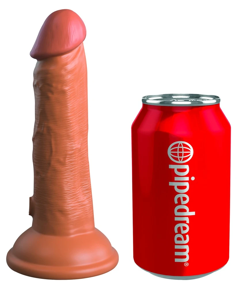 KCE 6 Zoll DD Vibrating Cock DD Vibrator in lebensechter Penisoptik
