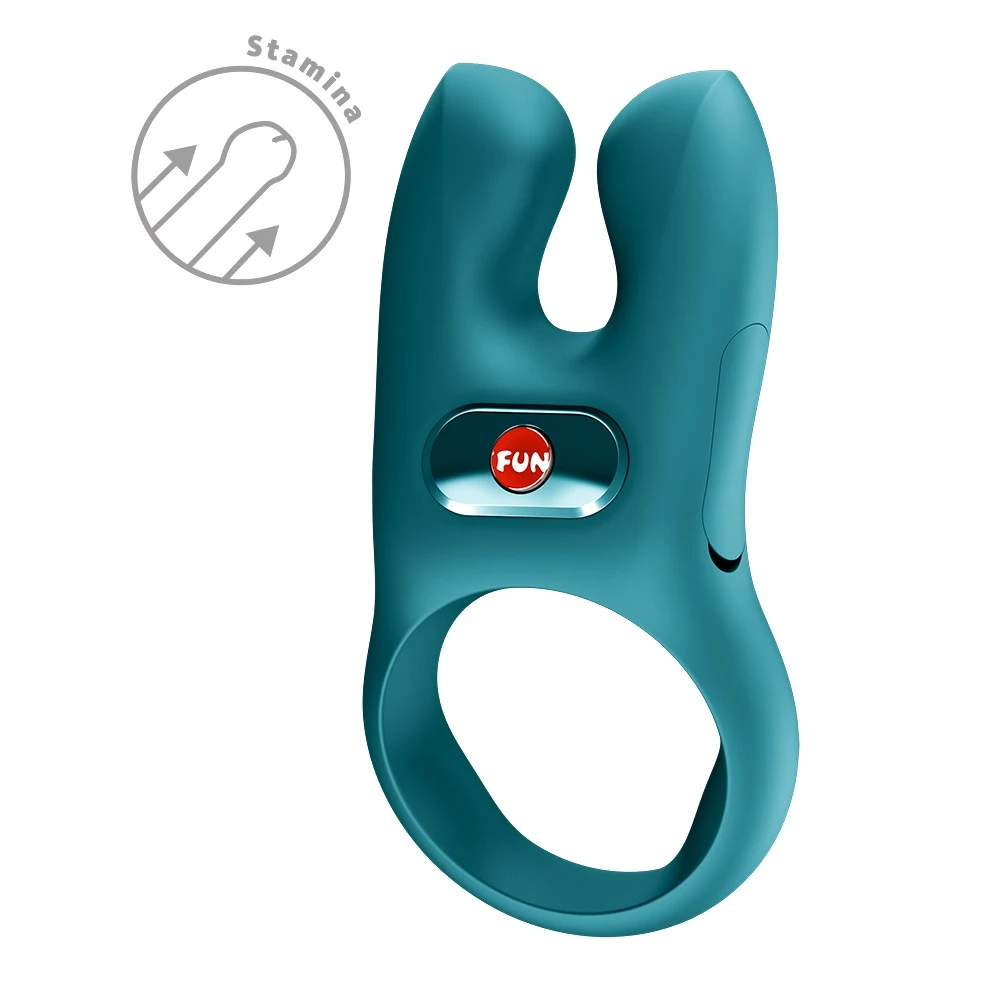 Vibro-Penisring mit 2 Motoren und flexiblen Stimulator-Armen für intensive Doppelstimulation und stärkere Ausdauer