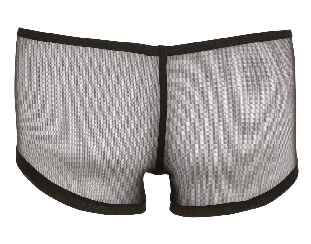 Semitransparente Pants mit Swellfunktion für eine beeindruckende Frontwölbung.
