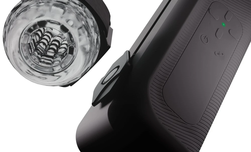 The Handy 2, Kabelloser Handjob-Masturbator mit Noppen-Sleeve, leisem Power-Motor & smarter Online-Steuerung