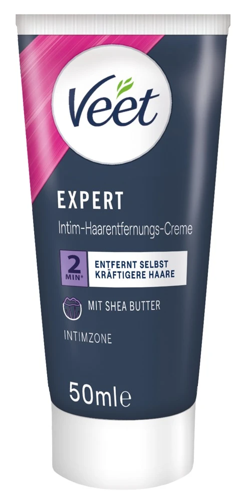Veet EXPERT Set, Veet EXPERT Intim-Haarentfernungs-Set mit Shea Butter – gründliche Haarentfernung & 48h Feuchtigkeitspflege für sensible Haut Veet EXPERT Set, Veet EXPERT Intim-Haarentfernungs-Set mit Shea Butter – gründliche Haarentfernung & 48h Feuchtigkeitspflege für sensible Haut