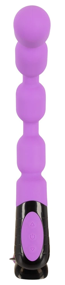High Performance Beads, Kraftvolle Doppel-Vibration trifft gezielte G- und P-Punkt-Stimulation – mit ergonomischem Hebel für intensive Lustmomente