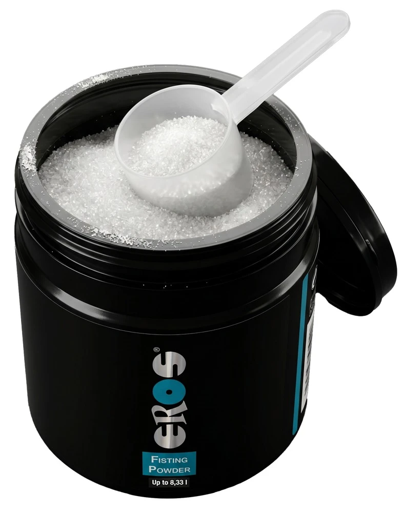 EROS Fisting Powder, Fisting Powder Gleitgelpulver hochergiebig zum Anmischen mit Wasser individuell dosierbar für dünnes oder dickes Gleitgel