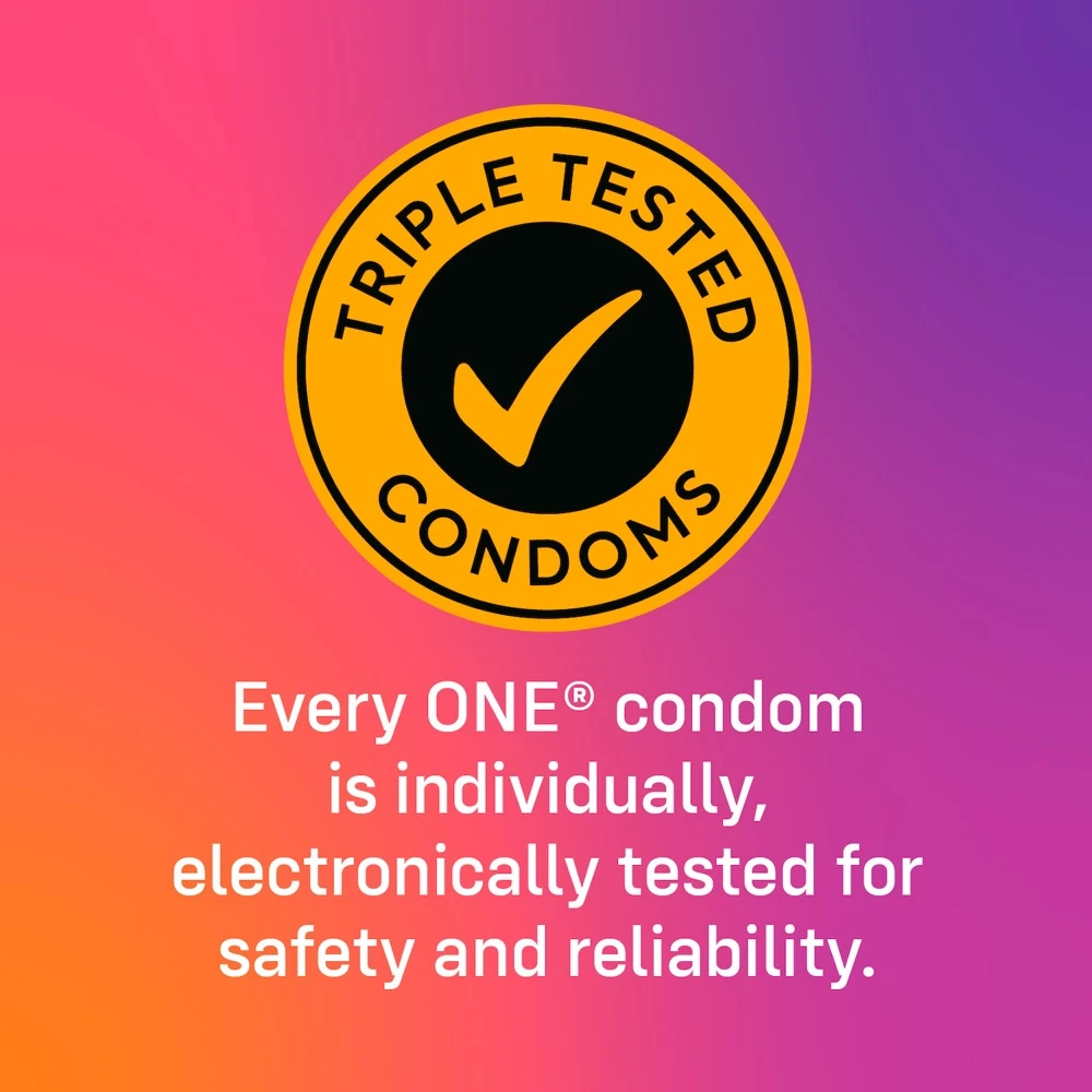 ONE Mixed Pleasures 12er, ONE Kondom-Set Mixed Pleasures – 6 Sorten für heiße Nächte mit befeuchteten, ultraweichen Sensatex-Kondomen, vegan und gentechnikfrei hergestellt