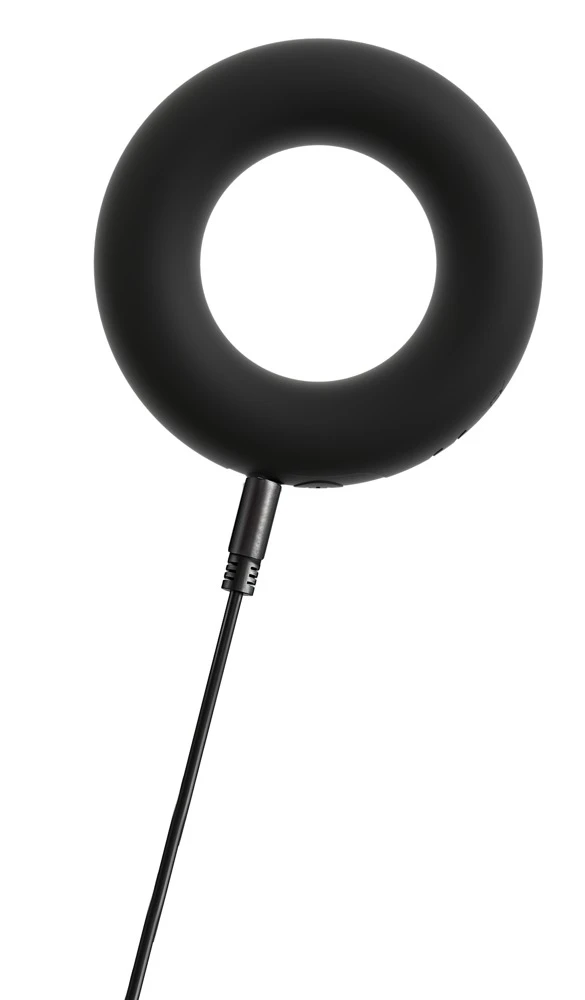 Rebel Vibrating Cock Ring, Rebel Vibro-Penisring – Prall, breit und aufregend: 10 leise Vibrationsmodi für intensive Lust zu zweit oder solo