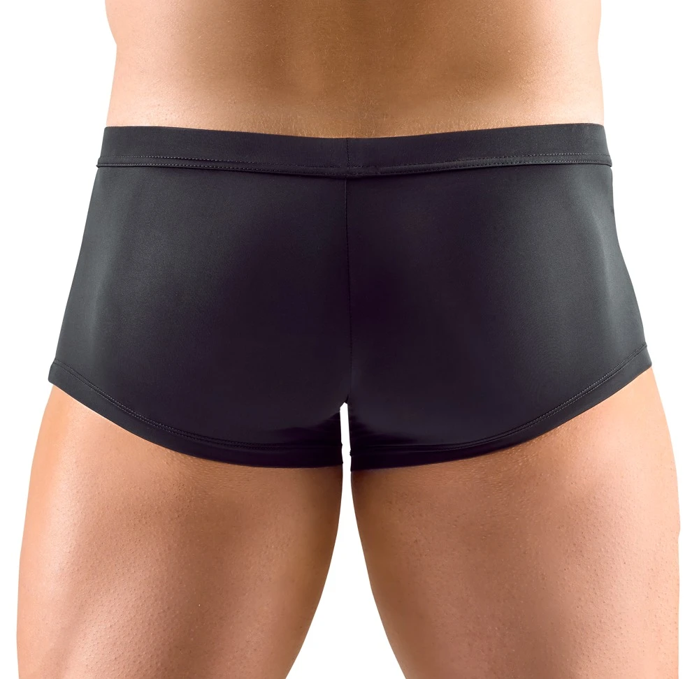 Herren Pants, Elegante Pants aus weicher Mikrofaser mit transparenten Streifen und diskretem Reißverschluss für optimalen Tragekomfort