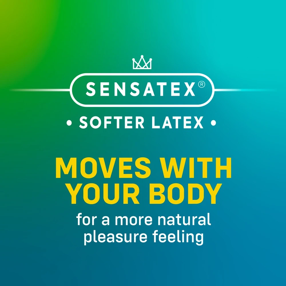 ONE Pleasure Plus 12er, ONE Kondom-Set Mixed Pleasures – 6 aufregende Sorten für heiße Nächte, befeuchtet, aus ultraweichem Sensatex-Latex, vegan und gentechnikfrei