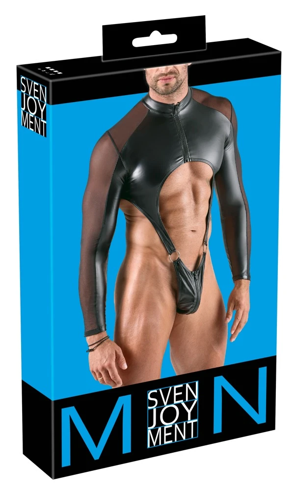 Svenjoyment Riobody im Mattlook – transparenter Powernet-Mix, Reißverschlüsse & Cut-out für starken Auftritt Svenjoyment Riobody im Mattlook – transparenter Powernet-Mix, Reißverschlüsse & Cut-out für starken Auftritt