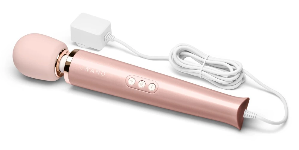 Le Wand Powerful Plug-In Luxus-Massagestab im klassischen Design